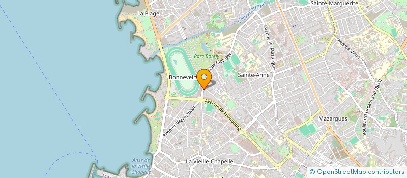 localisation de l'entreprise SARL LE FOURNIL DE BORRELY à MARSEILLE