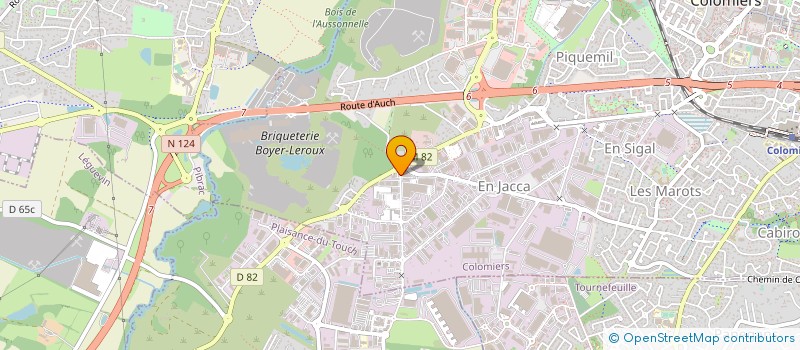 localisation de l'entreprise SARL LE FOURNIL DE LA MENUDE à COLOMIERS