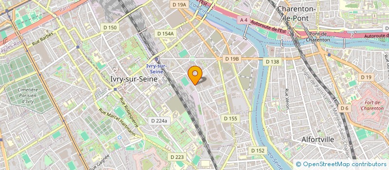 localisation de l'entreprise SARL LE FOURNIL PARISIEN à IVRY-SUR-SEINE