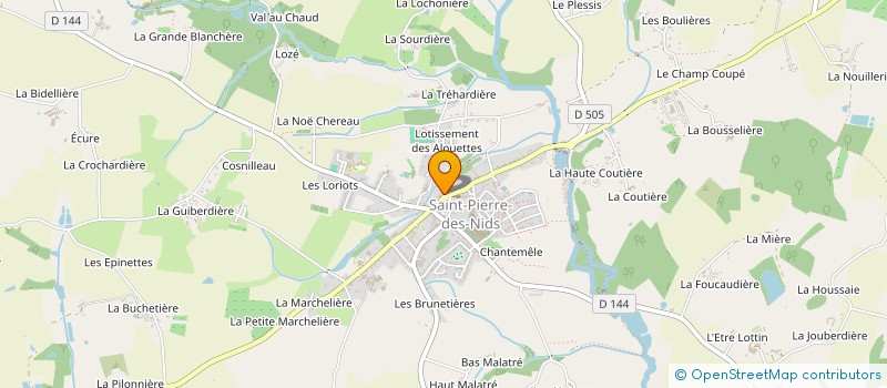 localisation de l'entreprise SARL LE FOURNIL POOTEEN à SAINT-PIERRE-DES-NIDS