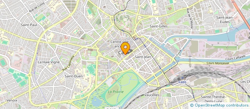 localisation de l'entreprise SARL LE FRANCAIS à CAEN