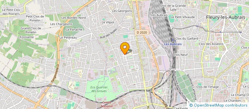 localisation de l'entreprise SARL LE GAENIC à ORLEANS