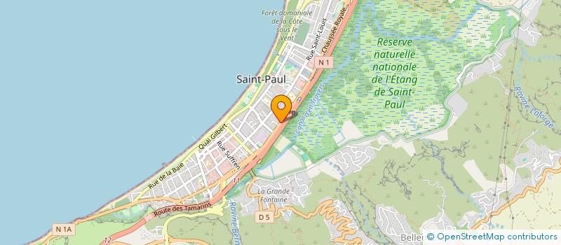 localisation de l'entreprise SARL LE GALABET à SAINT-PAUL