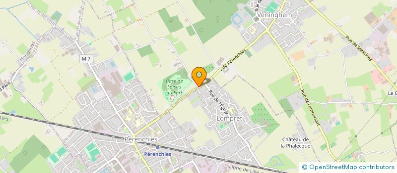 localisation de l'entreprise SARL LE GERMINAL  VERLINGHEM
