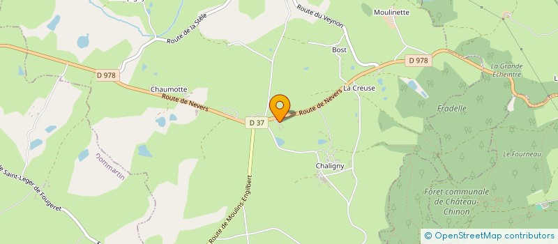 localisation de l'entreprise SARL LE GOURMET EN MORVAN à SAINT-HILAIRE-EN-MORVAN