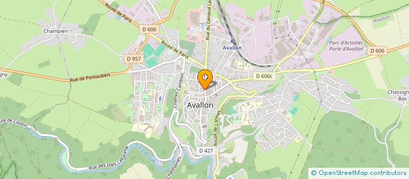 localisation de l'entreprise SARL LE GOUT DES AUTRES à AVALLON