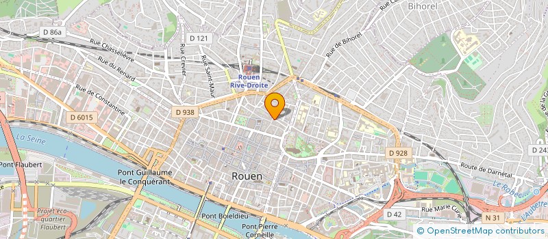 localisation de l'entreprise SARL LE GRAIN DE BEAUTE à ROUEN