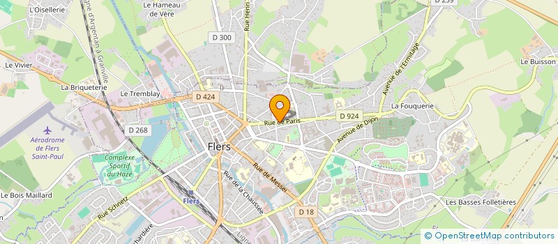 localisation de l'entreprise SARL LE GRAIN DE CAFE à FLERS