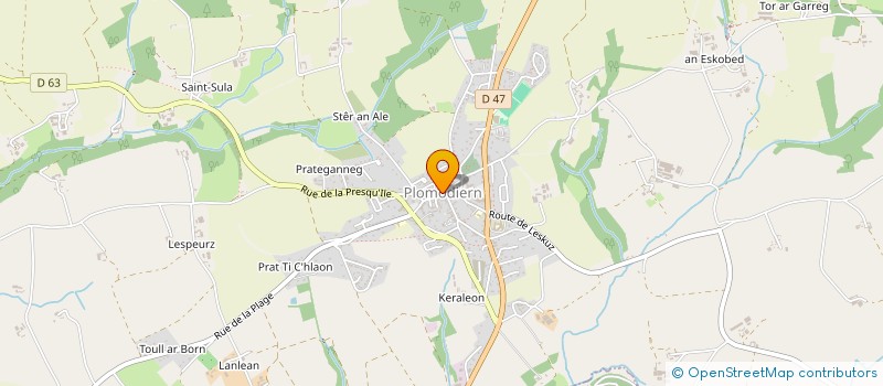 localisation de l'entreprise SARL LE GRAND à PLONEVEZ-PORZAY