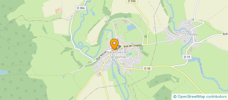 localisation de l'entreprise SARL LE GRAND MONARQUE à VARENNES-EN-ARGONNE