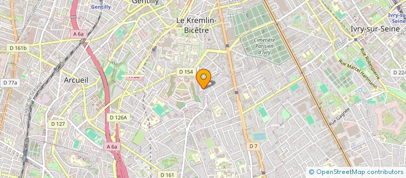 localisation de l'entreprise SARL LE GRAND PASTEUR à LE KREMLIN-BICETRE
