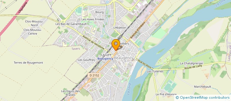 localisation de l'entreprise SARL LE GRATINE à BEAUGENCY