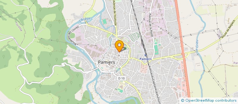 localisation de l'entreprise SARL LE GRENIER DU CHINEUR à PAMIERS