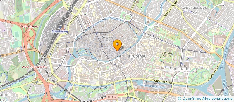 localisation de l'entreprise SARL LE GRUBER à STRASBOURG
