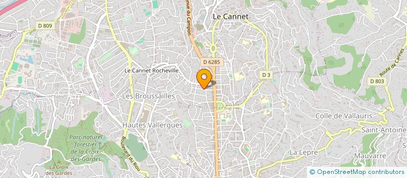 localisation de l'entreprise SARL LE GUAY IMMO à LE CANNET