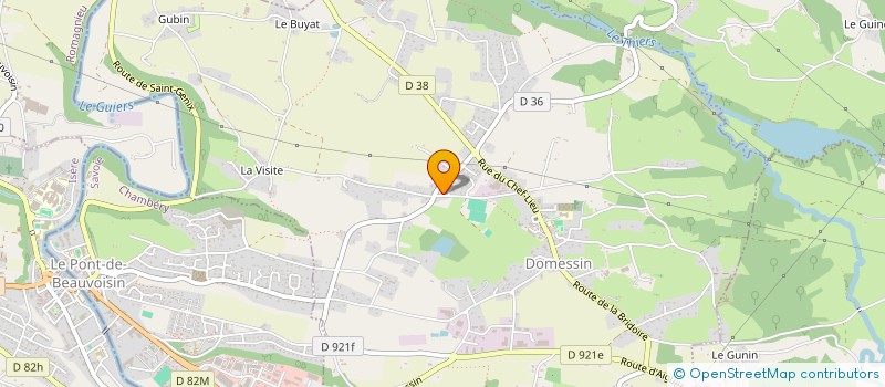 localisation de l'entreprise SARL LE GUILLOT  LA BALME-DE-SILLINGY