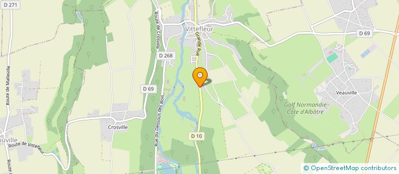 localisation de l'entreprise SARL LE HAMEL  VITTEFLEUR