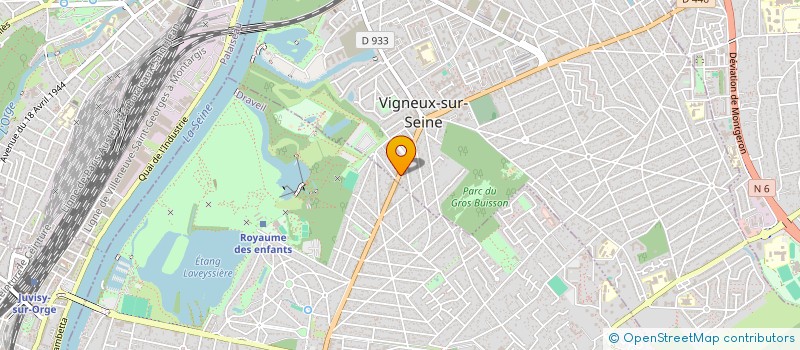 localisation de l'entreprise SARL LE HIT CHEN à VIGNEUX-SUR-SEINE