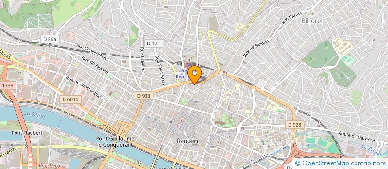 localisation de l'entreprise SARL LE HOGGAR CHEZ AHCENE  ROUEN