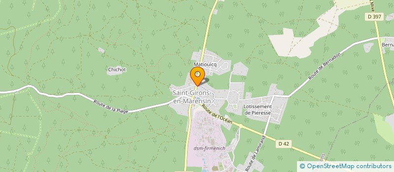 localisation de l'entreprise SARL LE HOURGADE  ANGLET