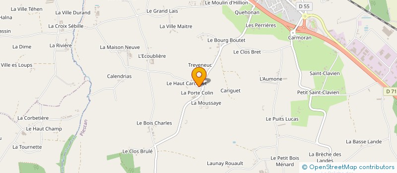 localisation de l'entreprise SARL LE JARDIN  PLESTAN