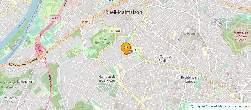 localisation de l'entreprise SARL LE JARDIN CLOS à RUEIL-MALMAISON