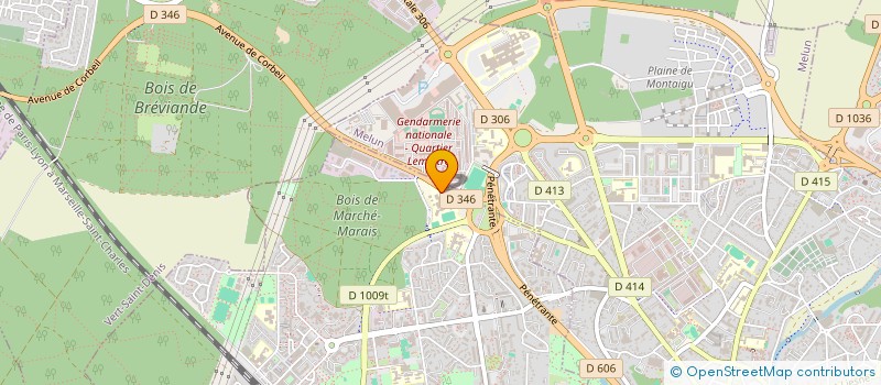 localisation de l'entreprise SARL LE JARDIN D'ADAN  LE MEE-SUR-SEINE