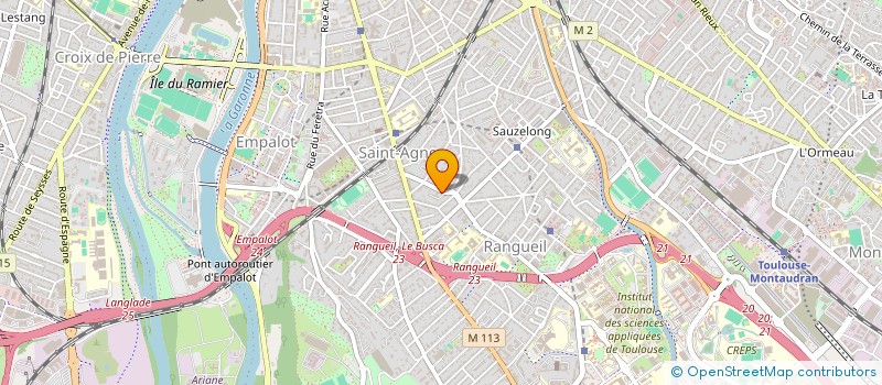 localisation de l'entreprise SARL LE JARDIN DE GALIA à TOULOUSE