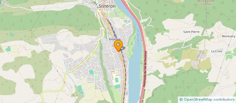 localisation de l'entreprise SARL LE JARDIN DES ALPES  SISTERON