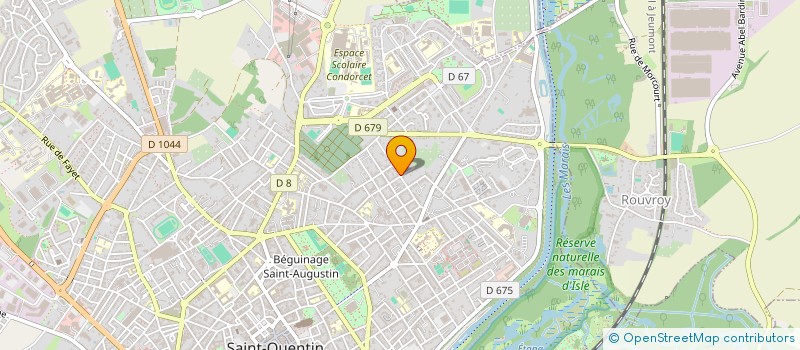 localisation de l'entreprise SARL LE JARDIN DES FRUITS à SAINT-QUENTIN