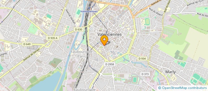 localisation de l'entreprise SARL LE JARDIN DES HESPERIDES à VALENCIENNES