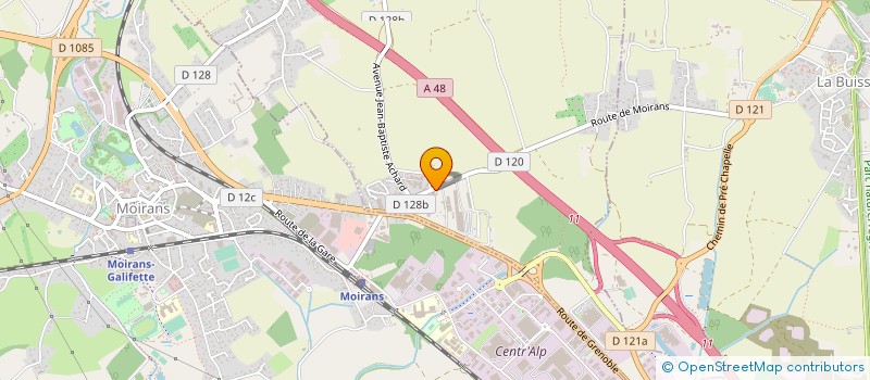 localisation de l'entreprise SARL LE JARDIN DES ROSES à SAINT-JEAN-DE-MOIRANS