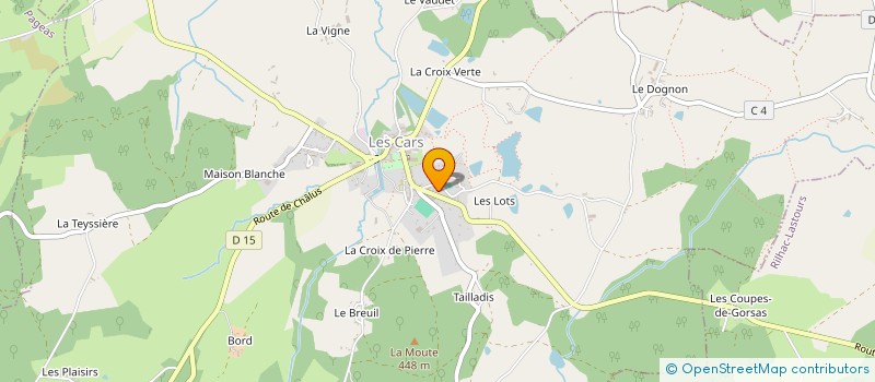 localisation de l'entreprise SARL LE JOSSEC à LES CARS
