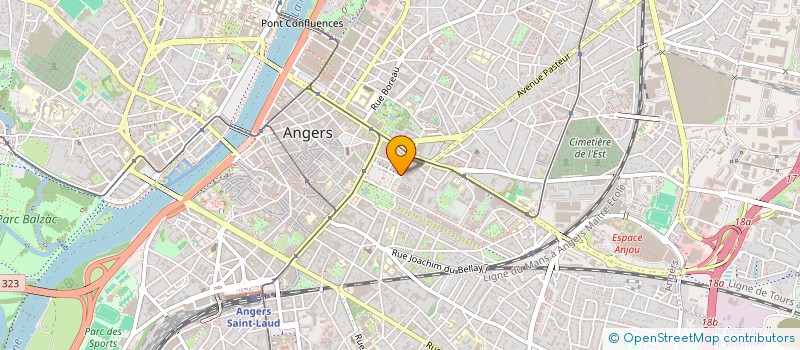 localisation de l'entreprise SARL LE JULIEN à ANGERS