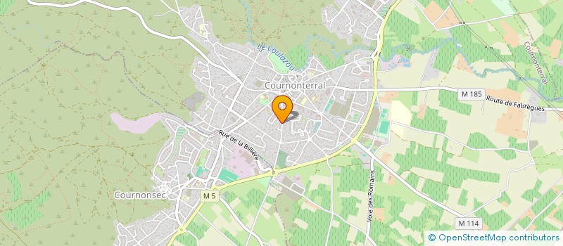 localisation de l'entreprise SARL LE KALLISTE à COURNONTERRAL