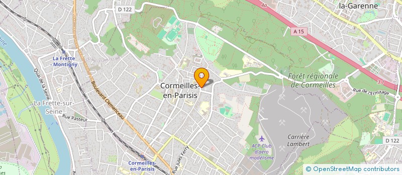localisation de l'entreprise SARL LE KERVERN à CORMEILLES-EN-PARISIS