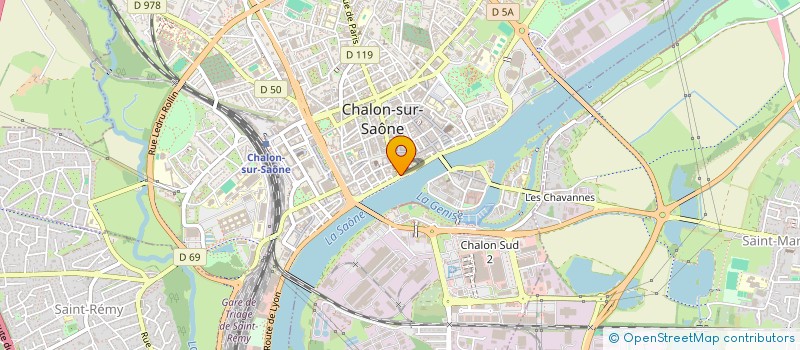 localisation de l'entreprise SARL LE KING à CHALON-SUR-SAONE