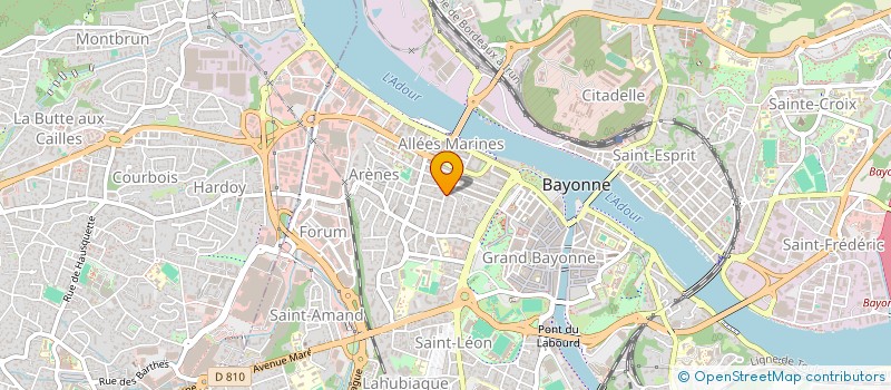 localisation de l'entreprise SARL LE KLOSTERS à BAYONNE