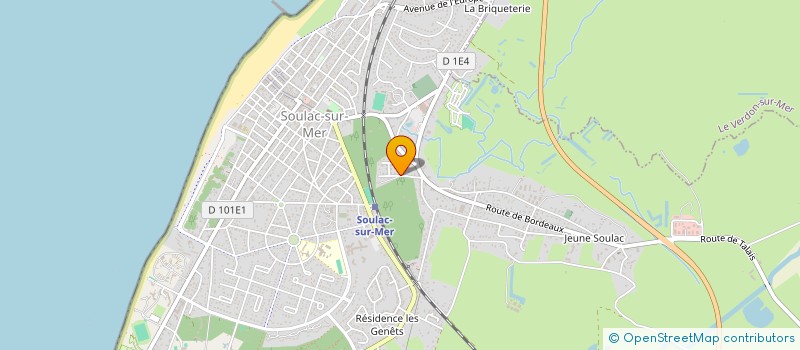localisation de l'entreprise SARL LE KOALA à SOULAC-SUR-MER