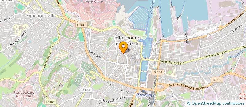 localisation de l'entreprise SARL LE KRYPTON à CHERBOURG-EN-COTENTIN