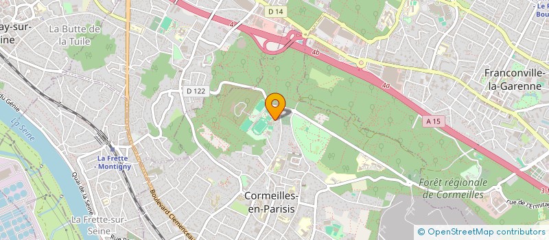 localisation de l'entreprise SARL LE LAPIN BLEU  CORMEILLES-EN-PARISIS