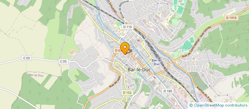 localisation de l'entreprise SARL LE LATINUS PUB à BAR-LE-DUC