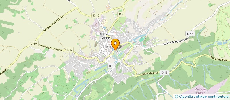 localisation de l'entreprise SARL LE LAVANDIN à VALENSOLE