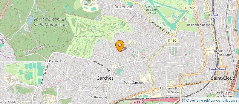 localisation de l'entreprise SARL LE LESLE à GARCHES