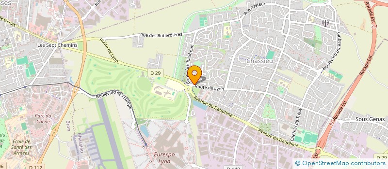 localisation de l'entreprise SARL LE LION D'OR à VIENNE