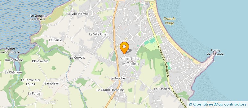 localisation de l'entreprise SARL LE LONGCHAMP à SAINT-CAST-LE-GUILDO