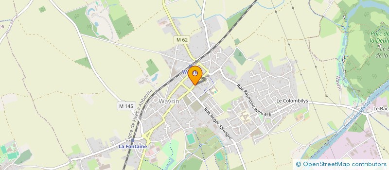 localisation de l'entreprise SARL LE LONGCHAMP  WAVRIN