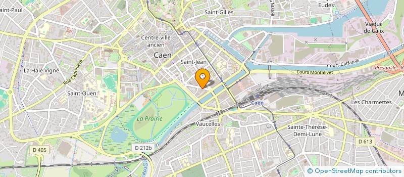 localisation de l'entreprise SARL LE MACHINISTE à CAEN