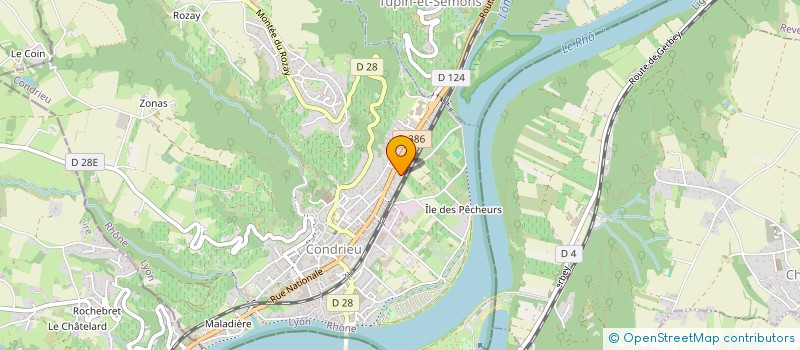 localisation de l'entreprise SARL LE MALLEVAL  TREVES