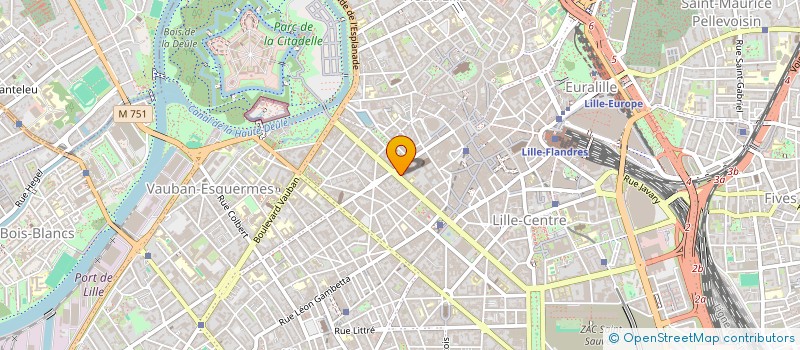 localisation de l'entreprise SARL LE MALOUF à LILLE